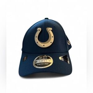 NWT New Era NFL Indianapolis Colts 9FORTY Draft Stretch-Snap Hat OS $40 MSRP